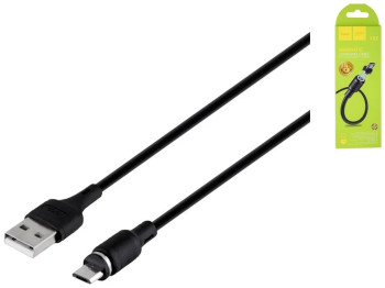 Кабель USB Hoco X52 Sereno magnetic Micro Колір Чорний
