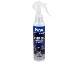 Поліроль для пластику та вінілу Vitol, 150мл, Нова машина (VTP-1503)