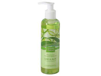 Очищающий гель для умывания Fresh Juice "Lime & Aloe" лайм и алоэ 200мл