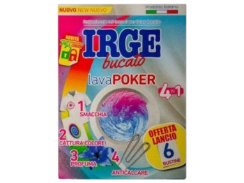 Салфетки Irge 4в1, ловушка цвета пятновыводитель ароматизатор против накипи, 6 шт