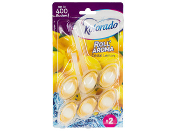 Туалетний блок Kolorado "Cristal lemon" (ціна за 2 блокаx51г в упаковці)