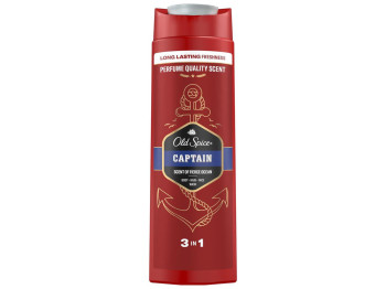 Гель для душу Old Spice Captain, з ароматом океану, 400мл