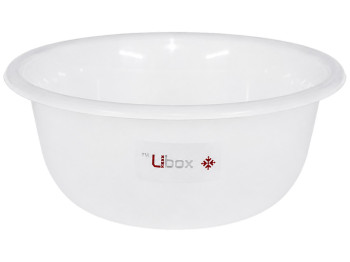 Миска пластиковая Ubox, прозрачная, 1,5л