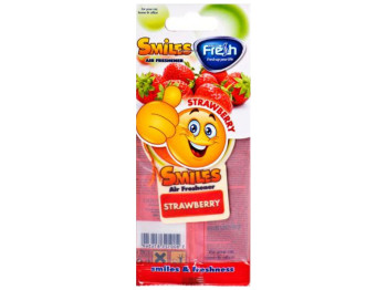 Освіжувач повітря Fresh Way "SMILES DRY" сухий листочок Strawberry