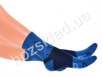 Шкарпетки жіночі зимові 369, р.23-25 (38-40р.) (колір темно-синій 0385) Дюна