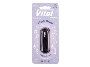 Освіжувач повітря Vitol Flash Drive Crystal Ice, флеш-дизайн