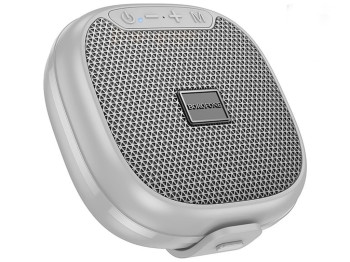 Колонка Borofone BR47, 5Вт, Bluetooth 5.4, 500mAh, Type-C, пластик, 107×102×41мм, колір сірий
