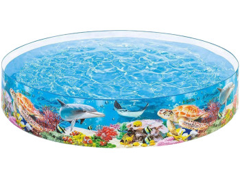 Басейн дитячий каркасний Кораловий риф. Intex 58472