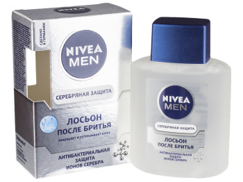 Лосьйон після гоління Nivea men "Срібний захист" антибактеріальний 100мл