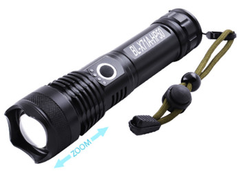Ліхтар Police X71A-HP50, 1x18650/3xAAA, індикація заряду, zoom, ЗУ micro USB, Box (X71A-P90)