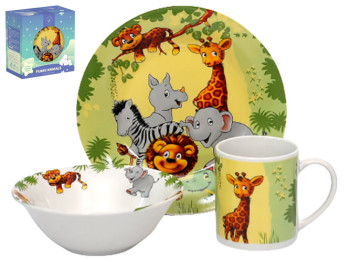 Набір посуду дитячого Limited Edition Jungle (ціна за набір 3шт) 6900068699373