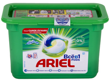 Капсулы для стирки ARIEL Горный родник 15х25,2г