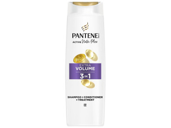 Шампунь Pantene Pro-V Дополнительный объем 3 в 1, для укрепления волос, 325мл