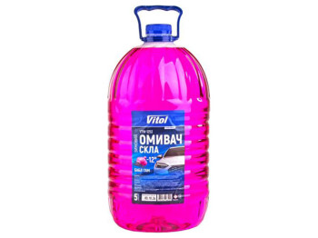 Очищувач скла зимовий Vitol, -12, Бабл Гамм, 5л (VTW-1253)