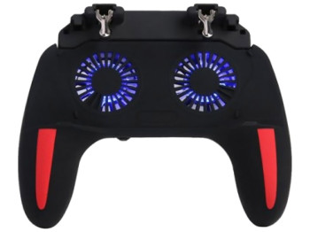 Геймпад H10 Dual Fan Battery, колір Чорно-Червоний