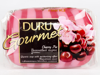 Мыло Duru "Gourmet - Вишневый пирог" с глицерином 90гр