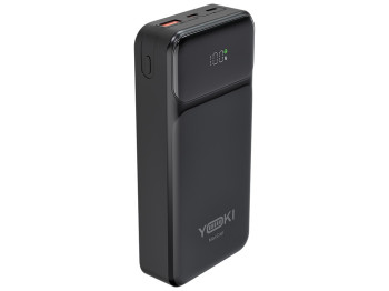 Повербанк Yoki MaxCap, 20000мАг, Type-C, USB-A, PD, QC, 22,5Вт