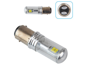 Лампа Pulso габаритна LED 1157/8SMD-3030, 12-24v, 2w, 80lm White (ціна за 1шт) (LP-54327)