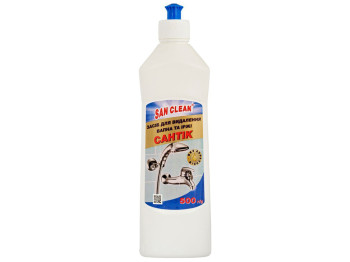 Средство для удаления извести и ржавчины San Clean Сантик, без распылителя, 500мл