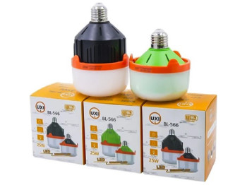 Лампочка LED аварійна акумуляторна з автоматичним перемиканням, 25W, 1200mA*2 