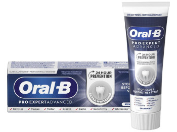 Паста зубная Oral-B Pro-Expert Дополнительное отбеливание, комплексная защита, с фтором, 75мл