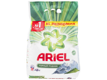 Стиральный порошок автомат ARIEL Горный источник 4,5кг