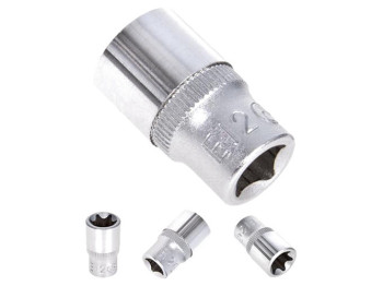 Торцева головка HANS 1/4" зовнішній торкс Е12 2410E12