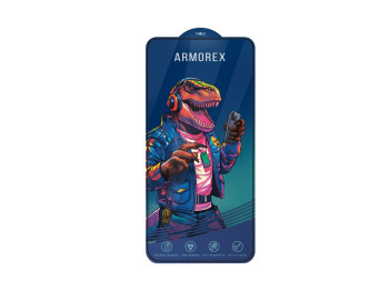 Захисне скло Armorex 5D High-Alum AntiDust для Samsung S24 5G, чорний