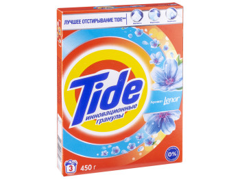 Стиральный порошок автомат TIDE с ароматом Lenor 450г