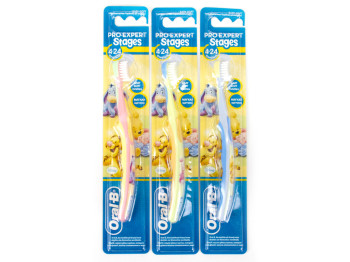 Зубна щітка дитяча Oral B "Stages 1" (4-24 місяці) м'яка