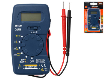 Мультиметр Emi Tools M300, пластик, метал