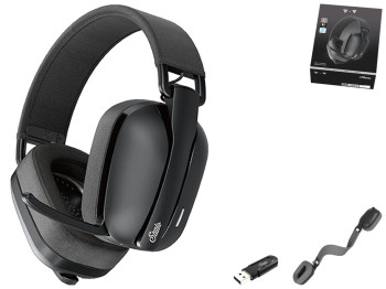 Ігрові Навушники Fantech WHG03 Studio, 3 мodes (Wired, BT, 2.4Ghz) Колір Чорний
