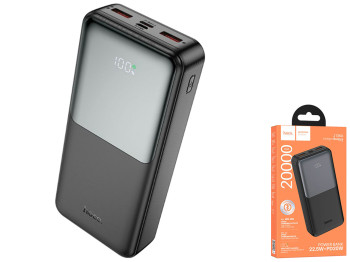 Універсальна мобільна батарея Power Bank Hoco J136A Sirui 22.5W+PD20W 20000mAh, колір чорний