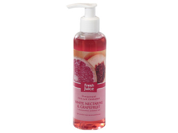 Очищающий гель для умывания Fresh Juice "White nectarine & Grapefruit" нектарин и грейпфрут 200мл