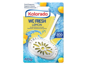Брусок туалетний WC Fresh лимон 40гр