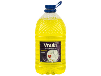 Средство для мытья посуды Vnuki "Ромашка" с глицерином 5л