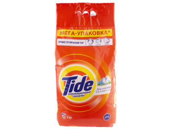 Стиральный порошок автомат TIDE Альпийская свежесть 9кг