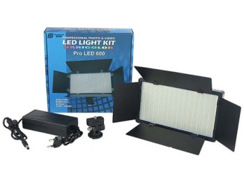 Лампа LED RGB Camera Light 29cm (E-600), Колір Чорний
