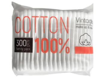 Ватные палочки Vintage, 300шт
