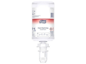 Пена спиртовая для дезинфекции рук Tork 950мл, S4, биоцид