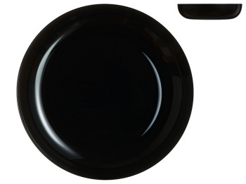 Блюдо Luminarc Friends Time Black, 17см, сервировочное, 0883314771138