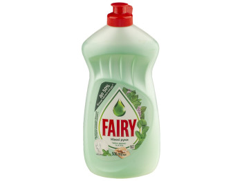 Средство для мытья посуды Fairy "Нежные руки - Чайное дерево и мята" 500мл