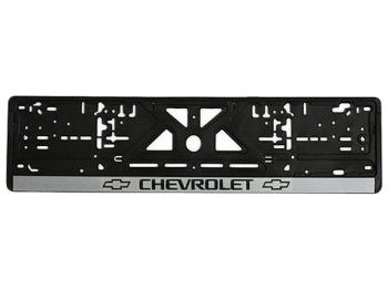 Рамка номера пластикова CHEVROLET