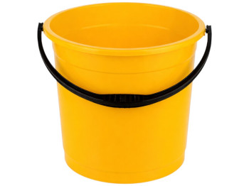 Відро R plastic жовте, без кришки, 12л, 01201
