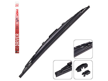 Щітка склоочисника каркасна зі спойлером VOIN DRIVER VD-21530 21 "-53см (TP605SWS-21")
