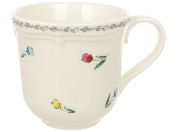 Чашка фарфоровая Vintage Tulip, 350мл