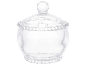 Цукорниця Bauble, прозора, 10х11см