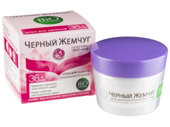 Крем для лица Черный жемчуг bio-программа, для упругости кожи, с комплексом bio-масел 36+ 50мл