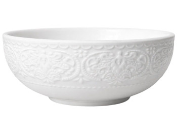 Піала порцелянова кругла Dentelle Blanche, для подачі страв, D16×5,8см