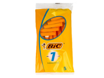 Станки для гоління Bic "Sensitive 1" 1 лезо (ціна за набір 5шт)